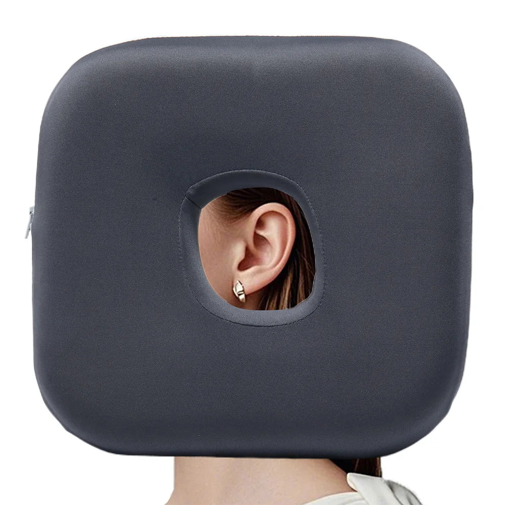 Ear Piercing Pillow for Side Sleepers with Ear Hole - 7