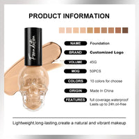 Hydrating Liquid Foundation for Flawless Semi-Matte Finish
