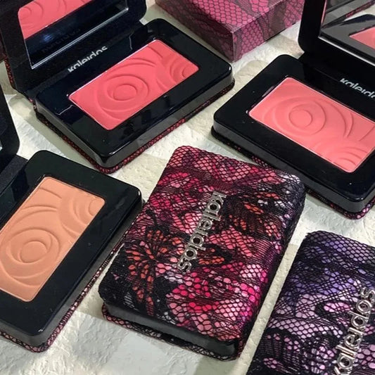 Long-Lasting Pigmented Face Blusher Powder
