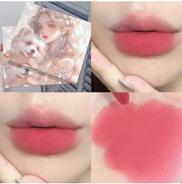 Matte Velvet Lip Clay Set for Long-Lasting Waterproof Wear