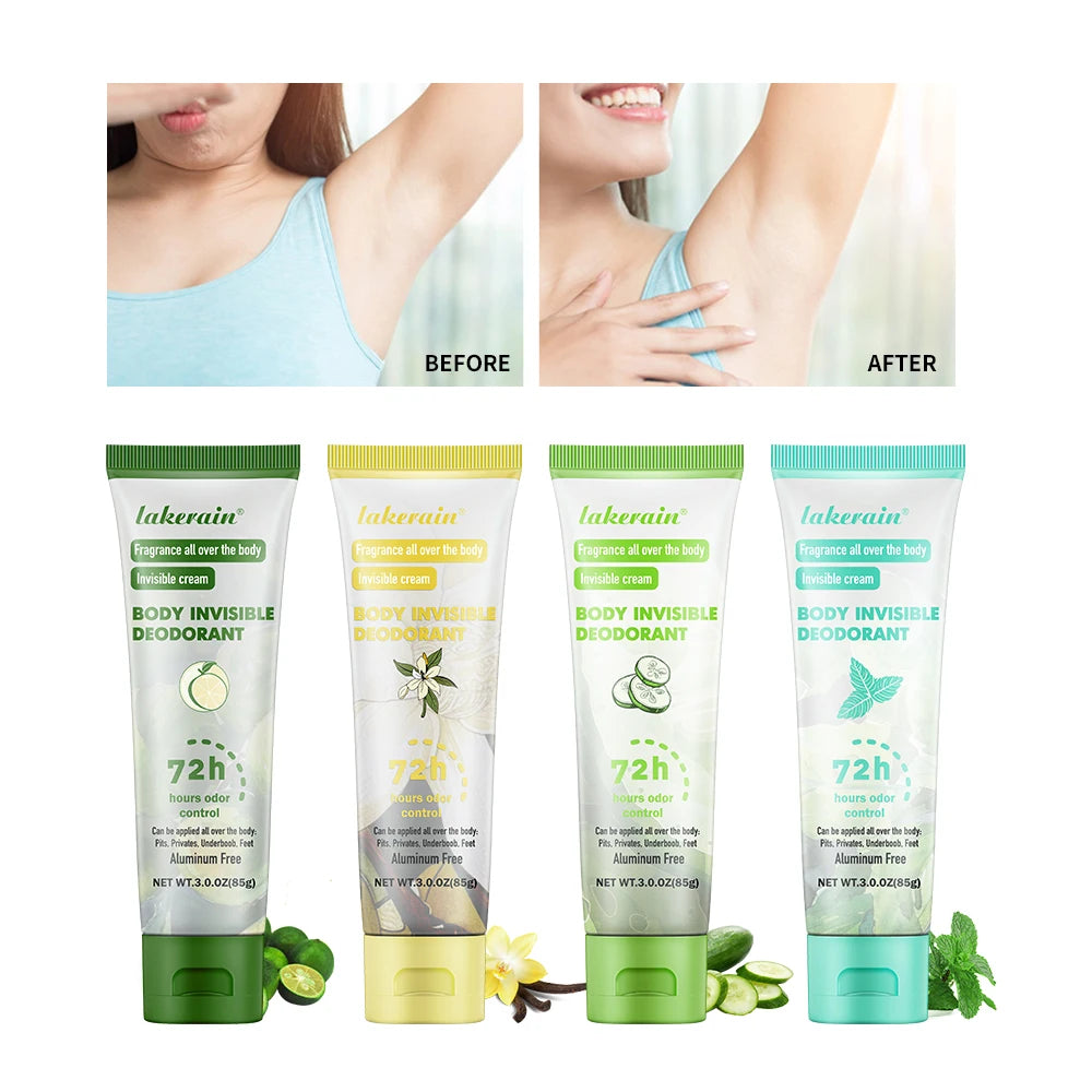 All-Day Invisible Full Body Deodorant Cream - 1