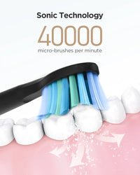Rechargeable Sonic Electric Toothbrush for Whiter Teeth
