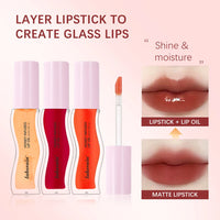 Honey Infused Hydrating Lip Oil for Glossy Nourished Lips