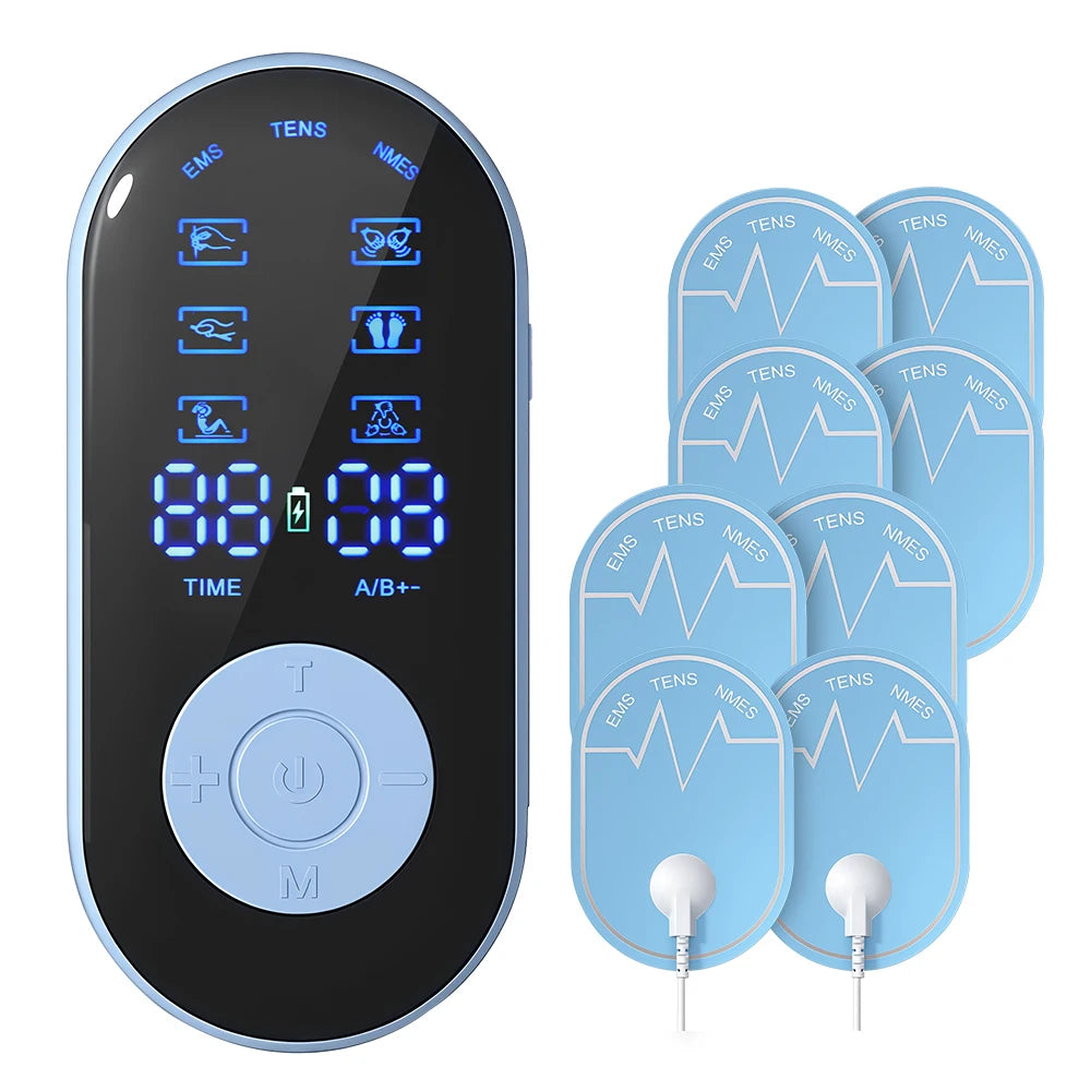 Dual-Channel TENS EMS Muscle Stimulator for Pain Relief and Recovery - 16