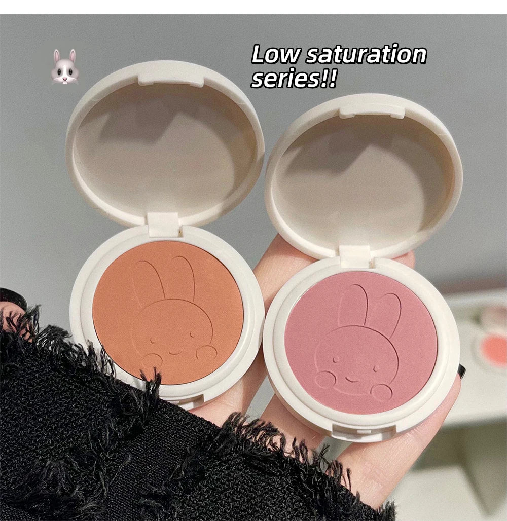 Matte Bunny Blush Palette for Natural Cheek Color - 9