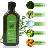 Rosemary Essential Oil for Hair Growth and Scalp Nourishment