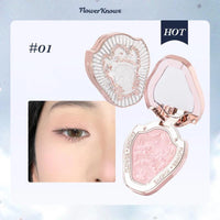 Embossed Matte Finish Natural Cheek Blusher Powder