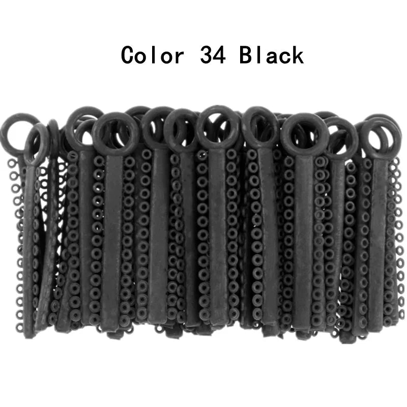 Orthodontic Elastic Ligature Ties for Dental Braces - 33