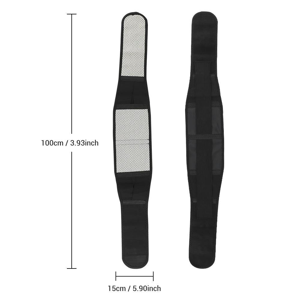 Self-Heating Tourmaline Magnetic Waist Support Belt - 5