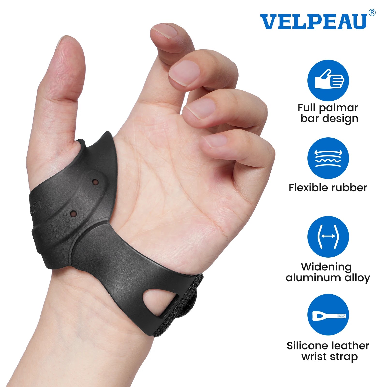 Flexible CMC Thumb Brace for Arthritis and Joint Support - 1