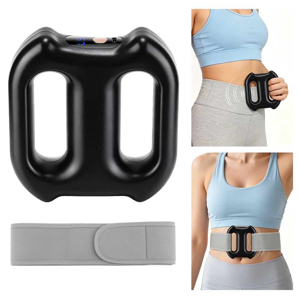 Portable Electric Dual-Ring Vibration Massage and Recovery Tool - 16
