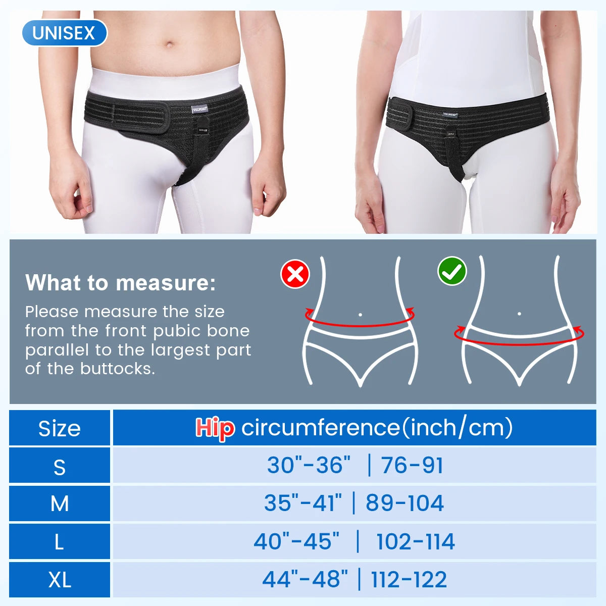 Adjustable Hernia Support Belt for Groin Pain Relief - 14