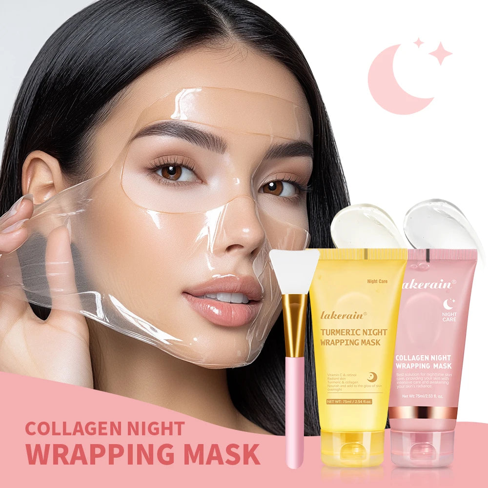 Overnight Collagen & Turmeric Peel-Off Facial Mask