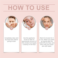 Firming Collagen Peel-Off Mask and Jelly Cream Set