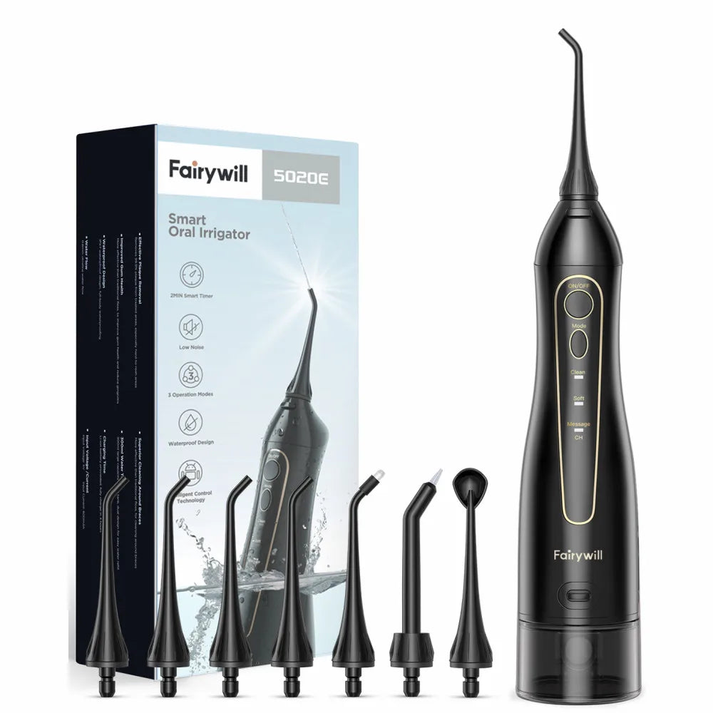 Portable Cordless Water Flosser for Deep Teeth Cleaning - 17