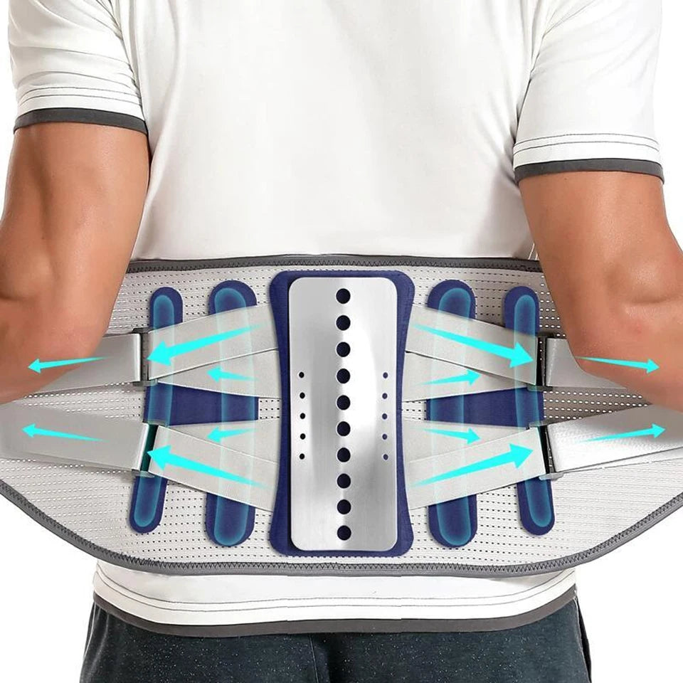 Lumbar Back Support Brace for Herniated Disc & Pain Relief - 7