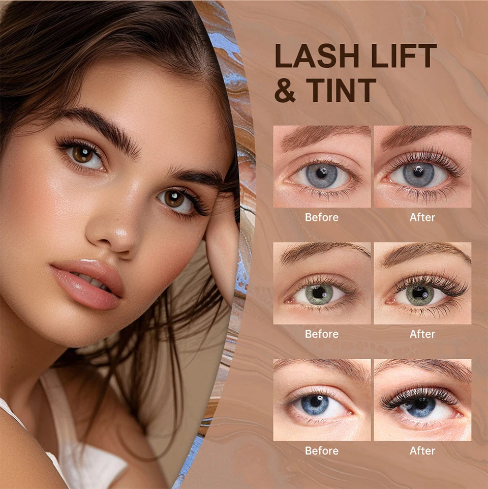 Professional Eyelash Lift and Brow Tinting Kit - 10