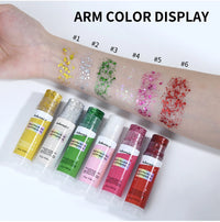 Waterproof Shimmer Glitter Glow Stick for Face and Body