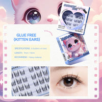 No-Glue DIY Segmented False Eyelashes