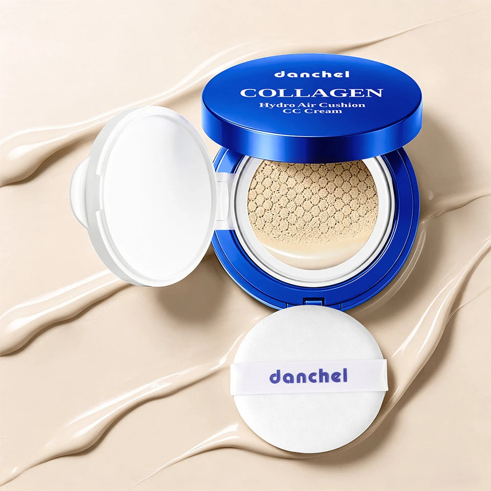 Collagen Hydrating Air Cushion CC Cream for Dewy Skin Finish - 21