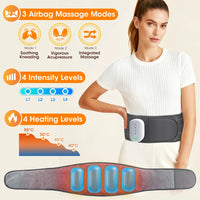 Heated Lumbar Massage Belt for Back Pain Relief