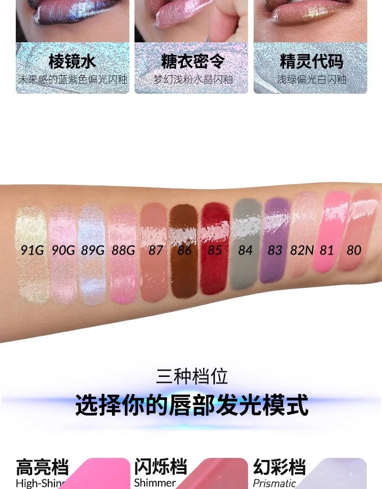 Moisturizing Shimmer Lip Glow Balm - 17