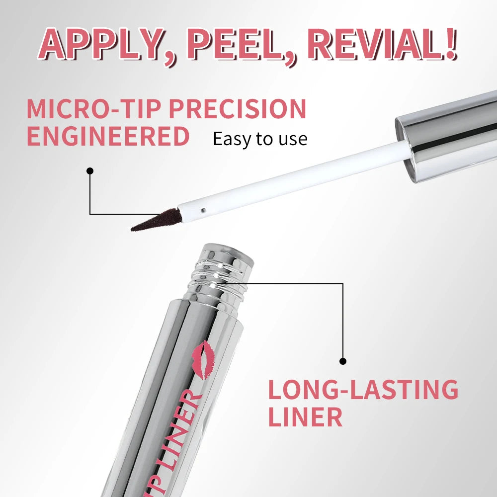 Waterproof Peel-Off Tattoo Lip Liner Stain - 6