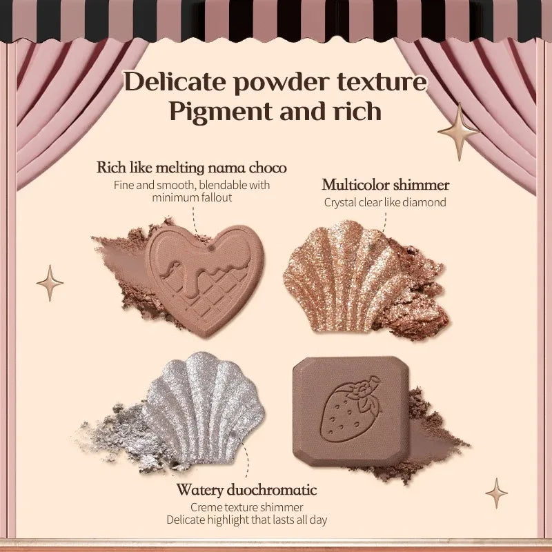 Highly Pigmented Multi-Finish Eyeshadow Palette - 3