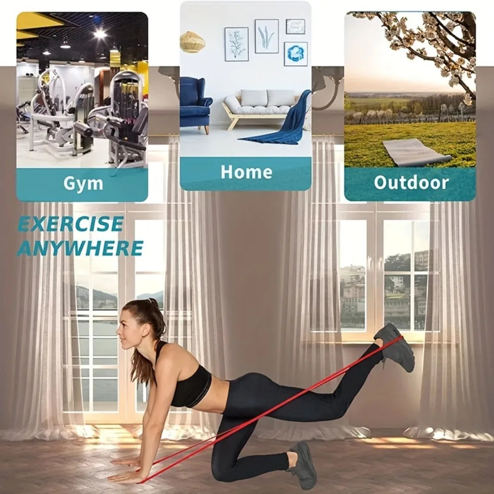Heavy Duty Resistance Exercise Bands for Full Body Workout - 2