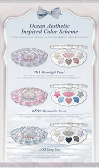 6-Color Shell Themed Eyeshadow Palette