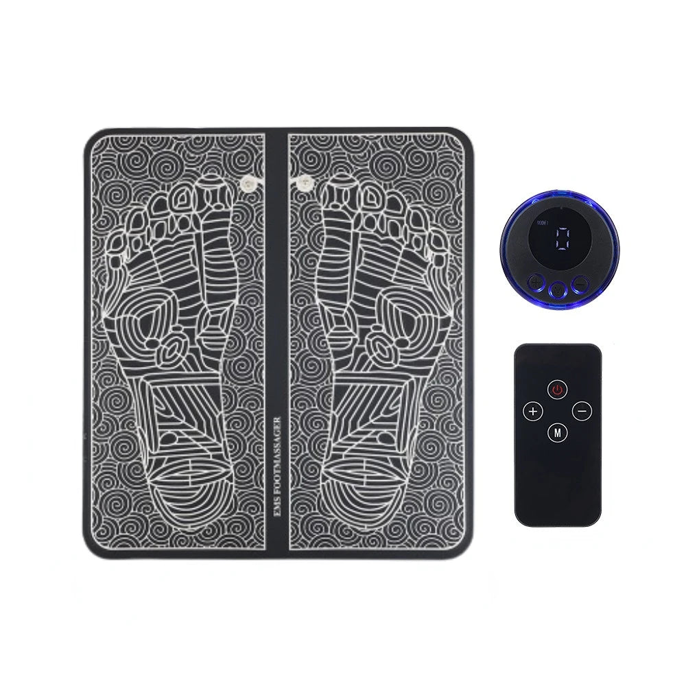 EMS Electric Foot Massage Mat for Pain Relief - 14