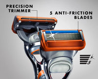 5-Blade Precision Men's Shaver for Smooth Close Shaves