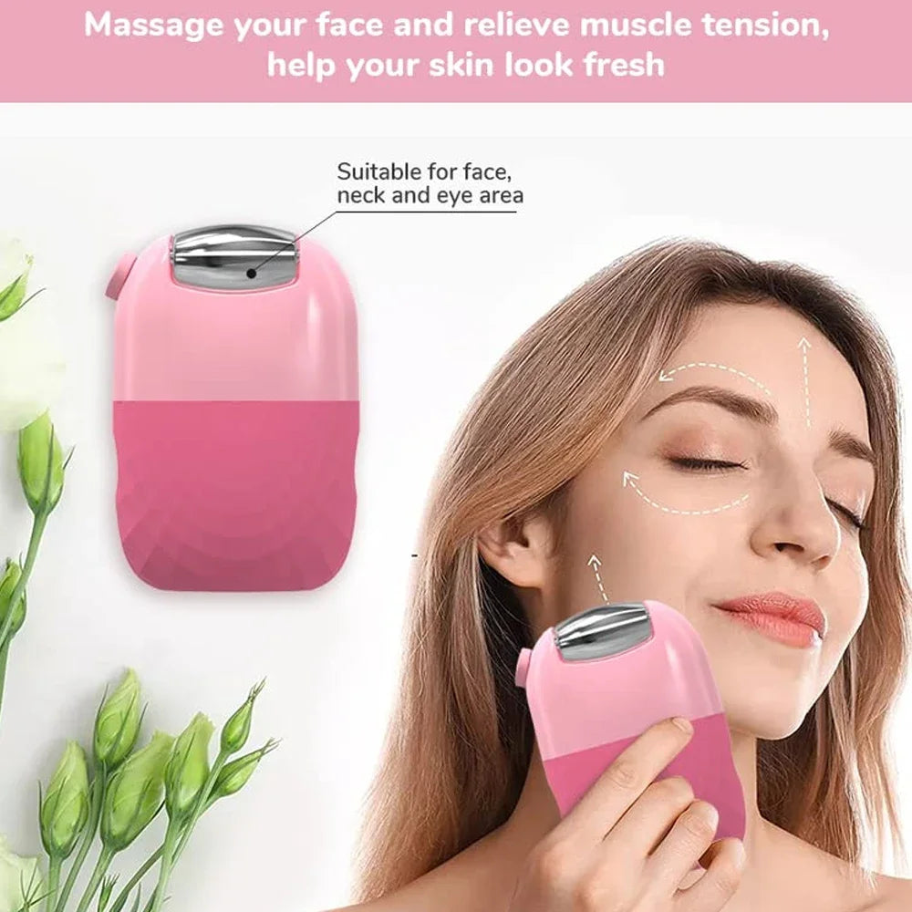 2-in-1 Cooling Ice Facial Roller and Contouring Tool - 15