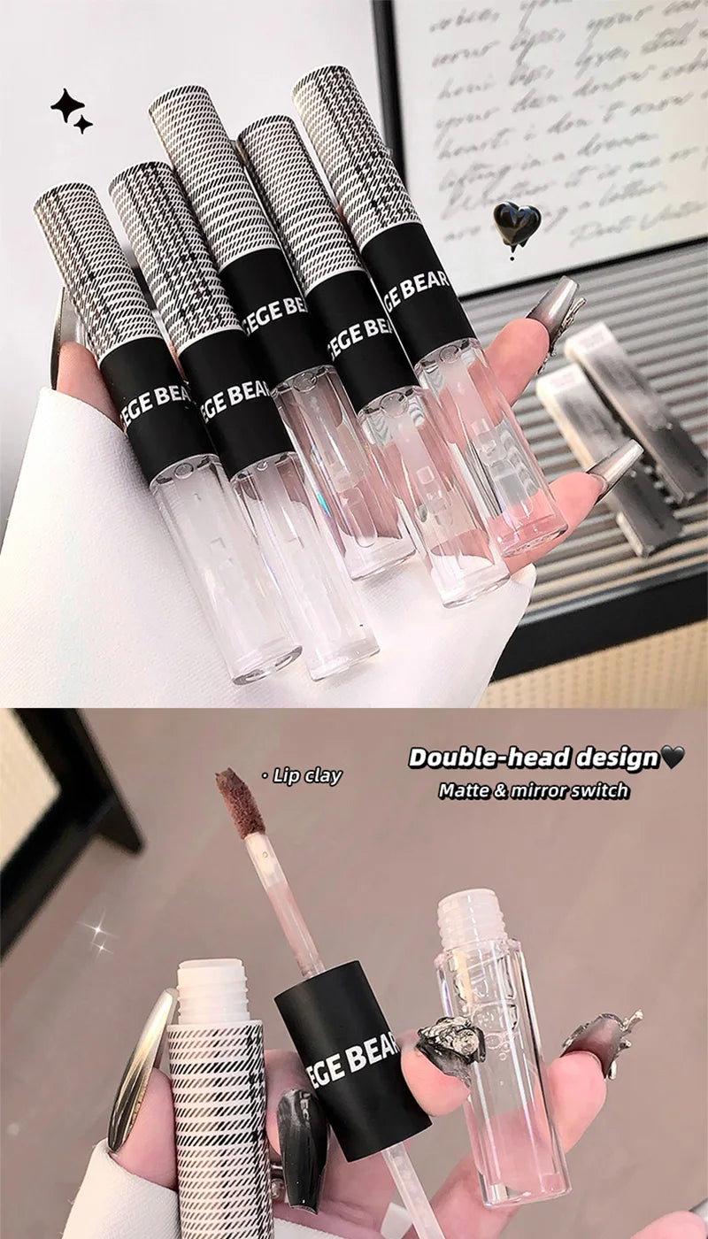 Dual-Ended Water-Matte Lip Tint and Gloss - 7