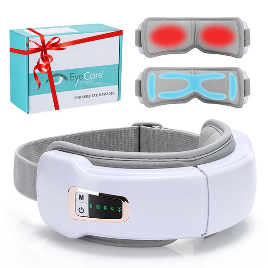 Electric Eye Massager with Heat and Vibration for Eye Relief