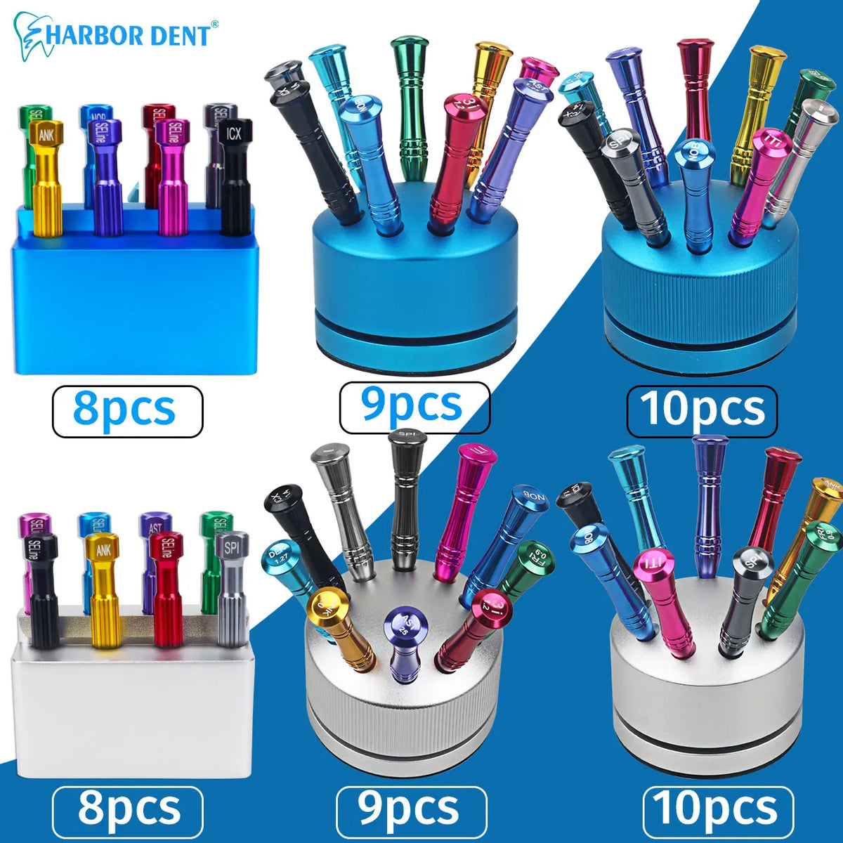 Dental Implant Micro Screwdriver Set for Orthodontic Procedures
