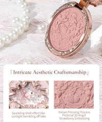 Embossed Strawberry Long-Lasting Powder Blush
