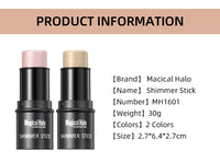 Creamy Face Highlighter and Contour Shimmer Stick