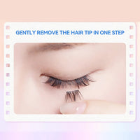 No-Glue DIY Segmented False Eyelashes