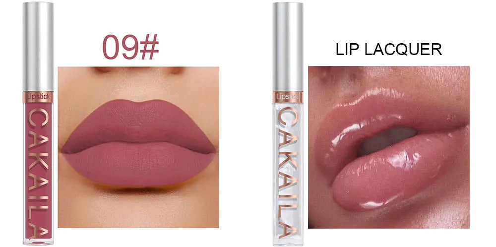 10-Piece Matte Liquid Lipstick Set - 14