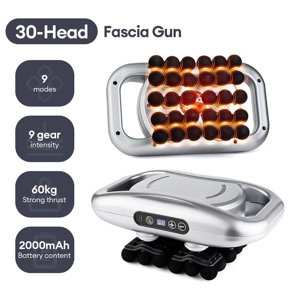 42-Head Electric Muscle Recovery Massage Gun - 58