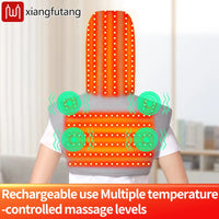 Red Light Therapy Heating Shoulder & Neck Wrap Massager
