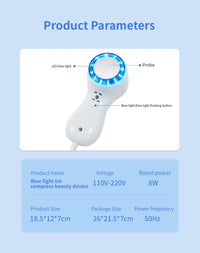 Cold Hammer Facial Cryotherapy & Blue Light Skin Rejuvenation Tool