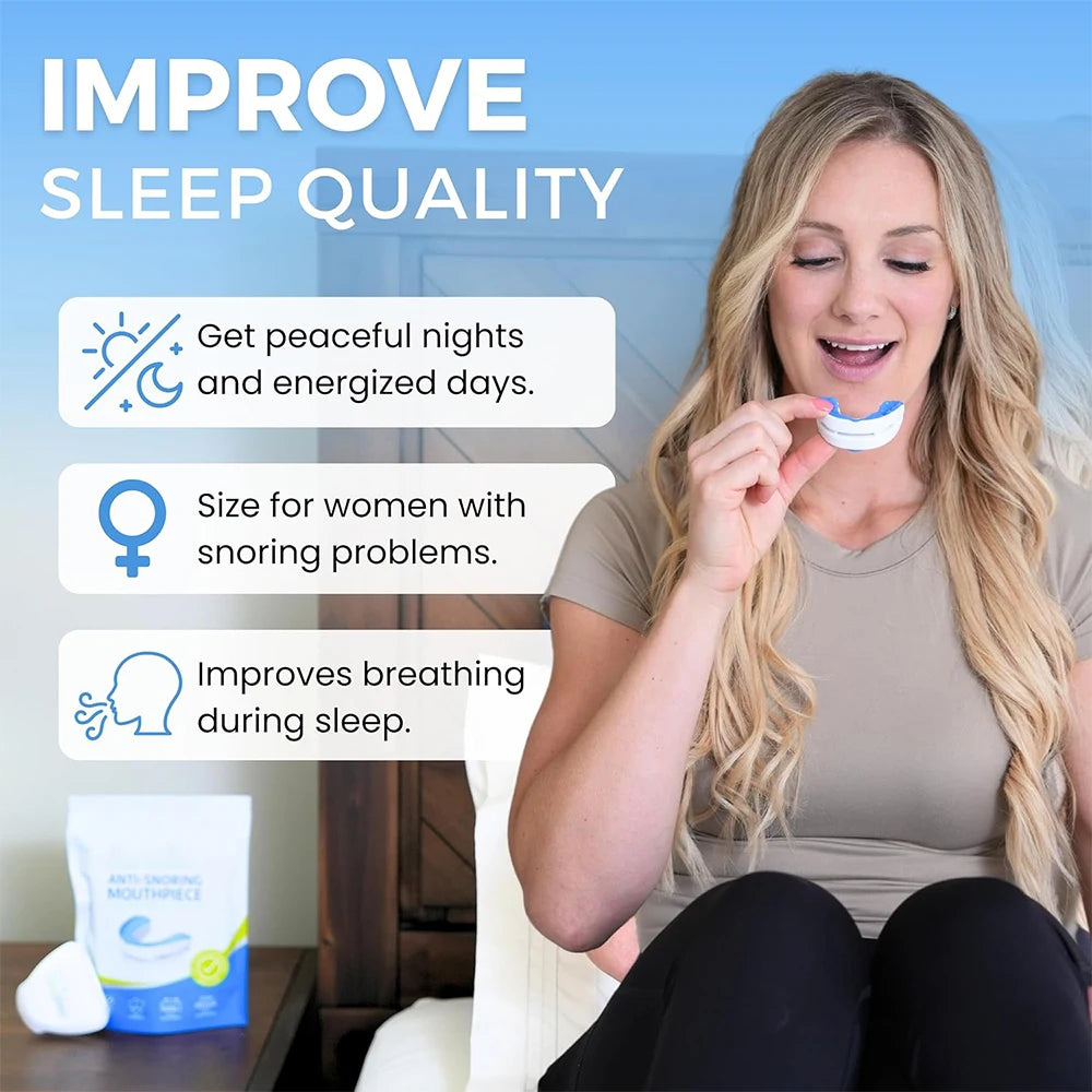 Adjustable Anti-Snoring Sleep Mouthpiece - 7