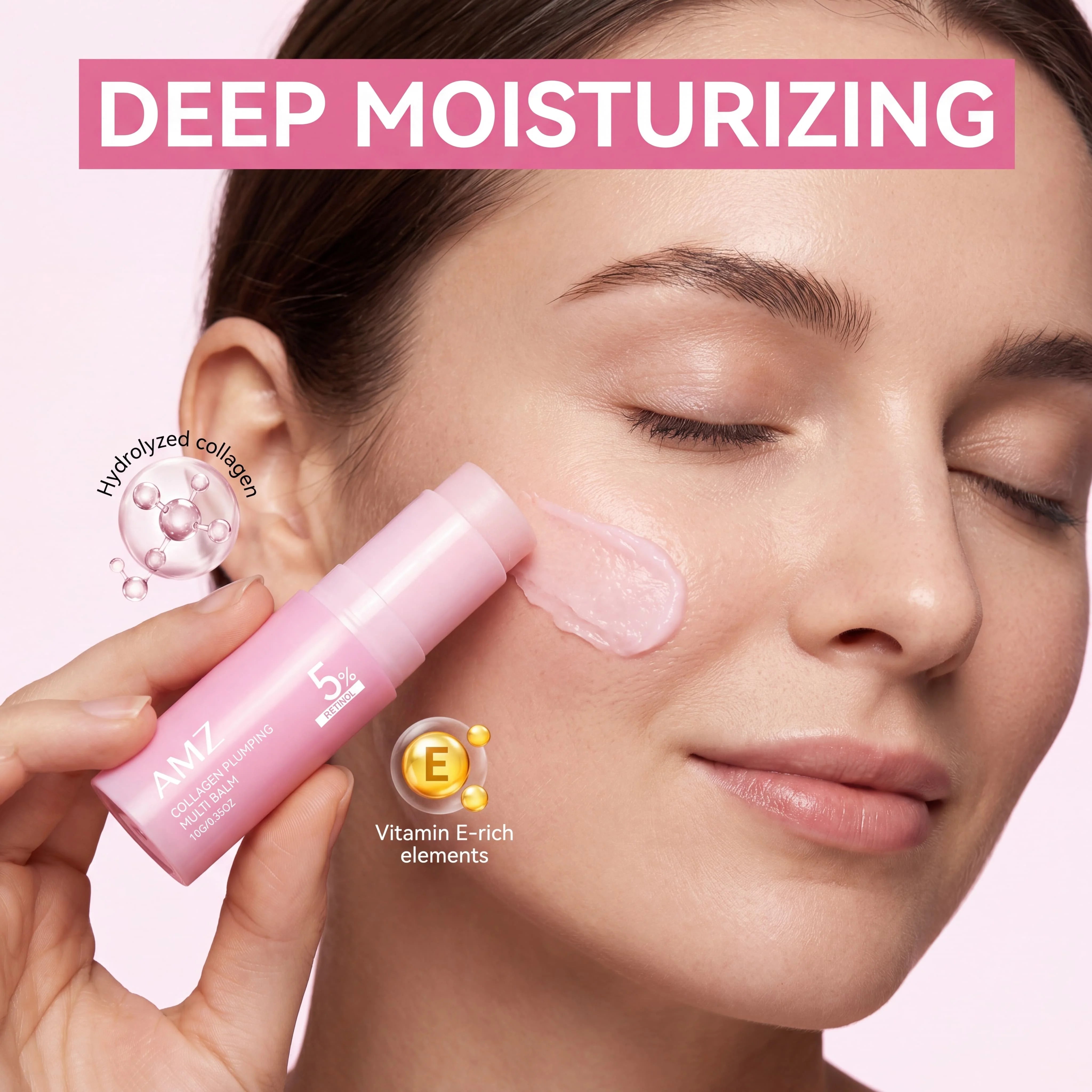 5% Retinol Collagen Anti-Aging Plumping Balm Stick - 9