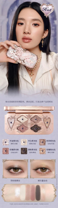 6-Color Shimmer and Matte Eyeshadow Palette