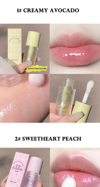 Hydrating Crystal Jelly Lip Oil for Smooth Glossy Lips