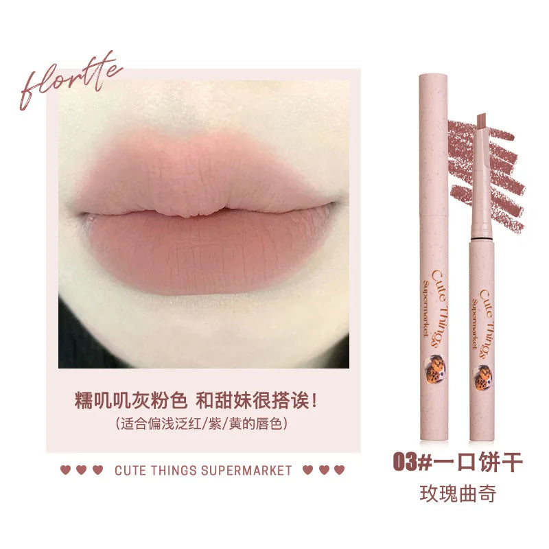 Matte Long-Lasting Mechanical Lip Liner Pencil - 25