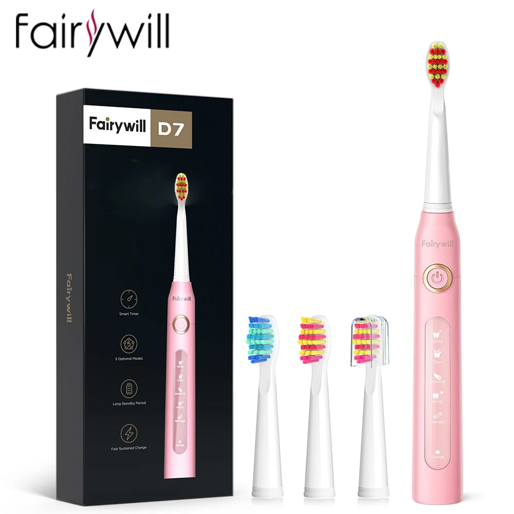 Rechargeable Sonic Electric Toothbrush with 5 Modes - 20