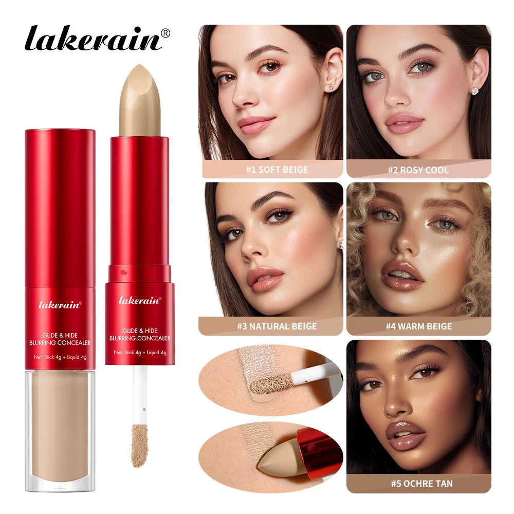2-in-1 Full Coverage Blurring Liquid Concealer - 2